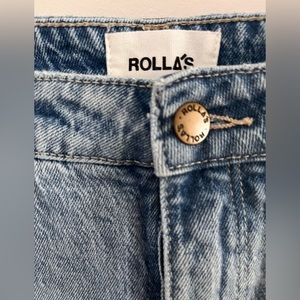 Rolla’s high rise slim jeans
